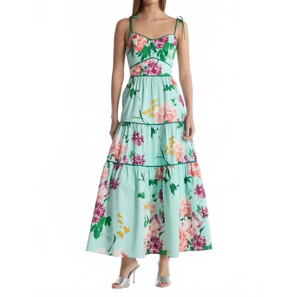 NEW CHRISTY LYNN saphina midi dress in mint tranquility - Picture 2 of 4